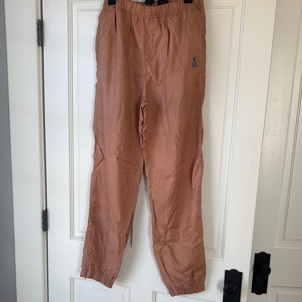 RARE VINTAGE USA Olympic team athletic pants Peach Track Medium
